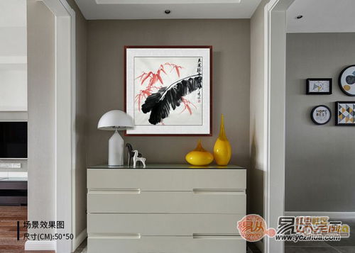 玄关挂什么字画好 国画竹子装饰画的艺术魅力与欣赏指南